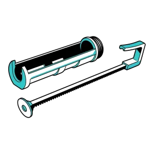 Комплектуючі пістолетів для герметиків