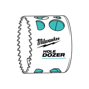 Биметаллические коронки MILWAUKEE holedozer