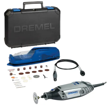 Гравер мережевий Dremel 3000-1/25 в пластиковому кейсі, 25 насадок (F0133000JP)