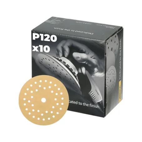 Шлифовальный круг Mirka GOLD, 225 мм, 27 отверстий, P120, 10шт/уп. (2364801012)