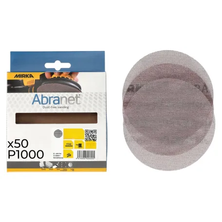 Шлифовальный круг Mirka Abranet D125/Р1000, 50 шт/уп. (5423205092)