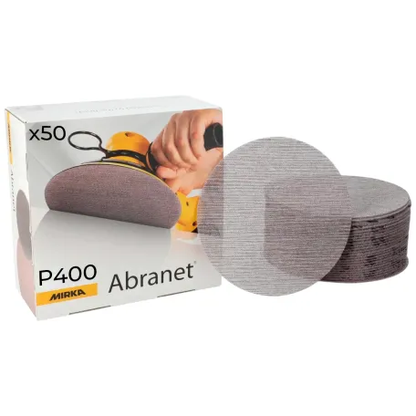 Шлифовальный круг Mirka Abranet D150/Р400, 50 шт/уп. (5424105041)