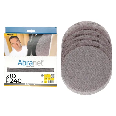 Шлифовальный круг Mirka Abranet D225/Р240, 10 шт/уп. (AE223F1025)