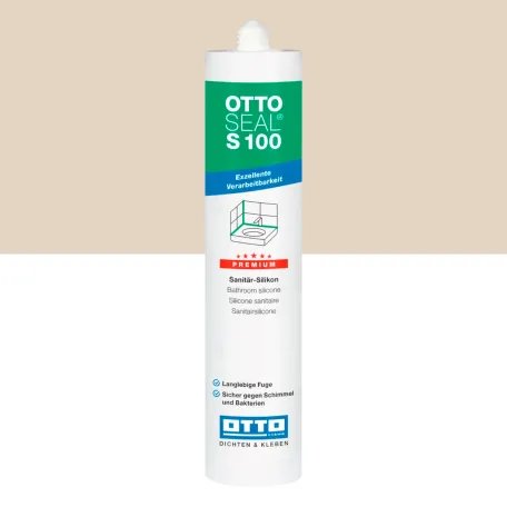 Силиконовый герметик OTTOSEAL S100 C8684 пергамон матовый, 300 мл (1392300000084)
