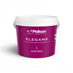Декоративна фарба Polisan Elegans Soft Mat 2.5 л (PESMB1)