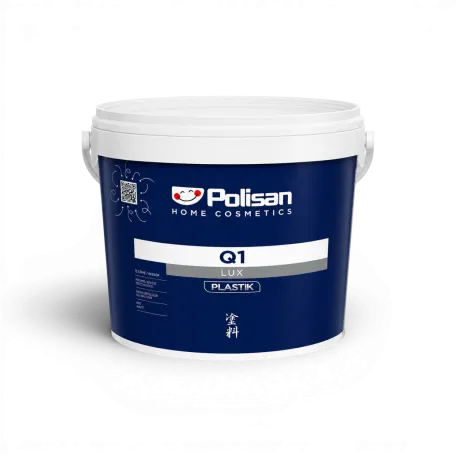 Матовая декоративная краска Polisan Q1 Lux Plastik 15 л (PLQ1)