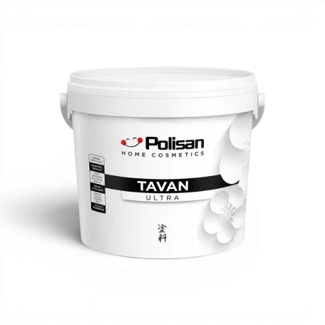 Матовая краска для потолка Polisan Tavan Ultra 10 кг (≈5.46 л) (PLTU)
