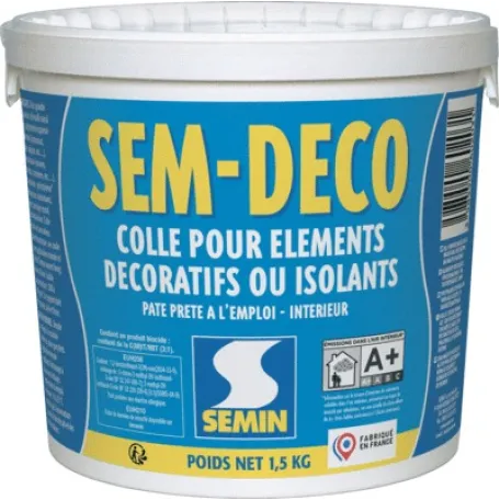 Клей акриловый для декоративных элементов Semin SEM DECO, 1,5 кг (109705)