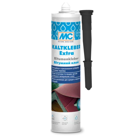 Бітумний клей MC-Bauchemie Kaltkleber Extra, 300 мл (MC-KEX-1)