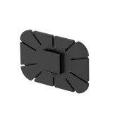 Кронштейн с клеем для крепления налобного фонаря Scangrip I-view Hard Hat Bracket (03.5797)