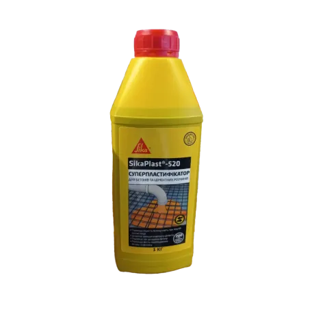 Универсальный эффективный суперпластификатор Sika Plast 520, 1 кг (418571)