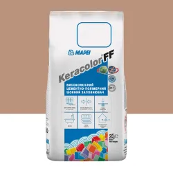 Цементний розчин Mapei KERACOLOR FF №141, для швів до 6 мм, карамель, 2 кг (50514122)