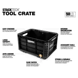 Ящик для инструментов TOUGHBUILT StackTech Tool Crate (TB-B1-X-50)