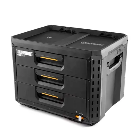 Ящик для инструмента TOUGHBUILT StackTech 3-Drawer Tool Box с выдвижным ящиком (TB-B1-D-70-3)