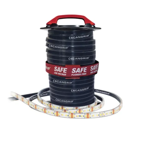 Светильник для стройплощадки IP65 переносной 25 метров 20 000 lumen SCANGRIP ROPE LIGHT (03.5815)