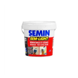 Надлегка безусадкова шпаклівка для ремонту та загортання SEMIN SEM LIGHT, 5 кг (00685)