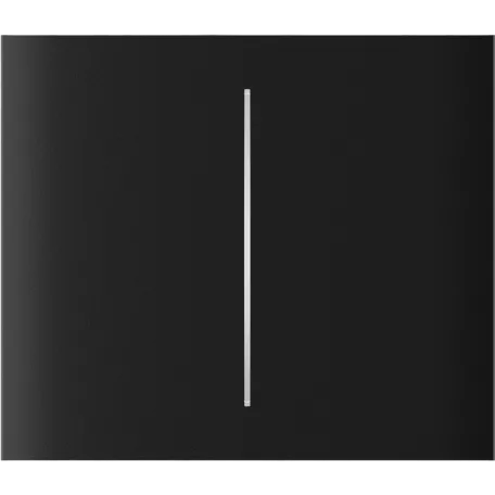 Центральна кнопка для двоклавішного вимикача Ajax CenterButton (2-gang) vertical Black (83443.140.BL)