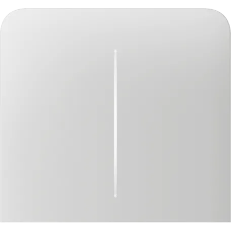 Бічна кнопка для двоклавішного вимикача Ajax SideButton (2-gang) vertical White (83434.143.WH)