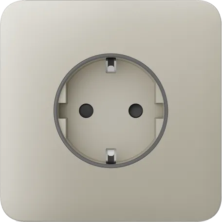 Передня панель для вбудованої розетки Ajax SoloCover (basic) Ivory (89060.164.IV)