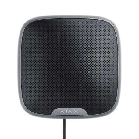 Дротова вулична сирена Ajax StreetSiren Fibra Black (44411.07.BL1)