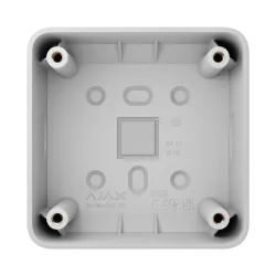 Коробка для зовнішнього монтажу Ajax SurfaceBox для пристрою LightSwitch чи Outlet White (107589.293.WH)