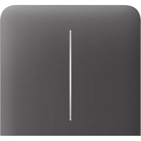 Бічна кнопка для двоклавішного вимикача Ajax SideButton (2-gang) vertical Grey (83438.143.GR)