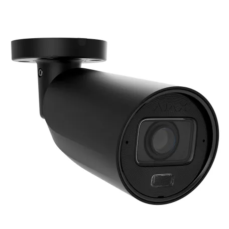 Дротова IP-камера відеоспостереження Ajax BulletCam HLVF (8 Mp) Black (126278.217.BL1)