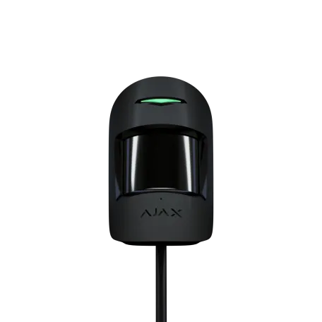 Провідний датчик руху та розбиття скла Ajax CombiProtect Fibra Black (44390.06.BL1)