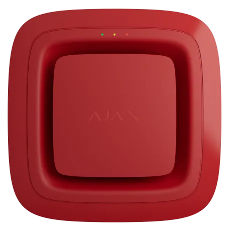 Беспроводной адресный пожарный оповещатель звуковой Ajax EN54 FireProtect (Sounder) Jeweller Red (118604.278.RD1)