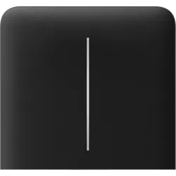 Бічна кнопка для двоклавішного вимикача Ajax SideButton (2-gang) vertical Black (83435.143.BL)