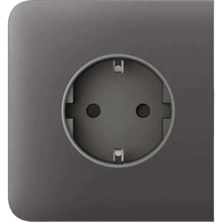 Бічна панель для вбудованої розетки Ajax SideCover (basic) Grey (89075.163.GR)