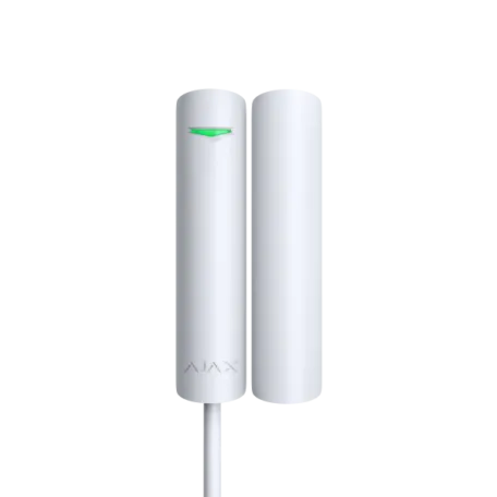 Дротовий датчик відкриття дверей/вікна Ajax DoorProtect Fibra White (44393.03.WH1)