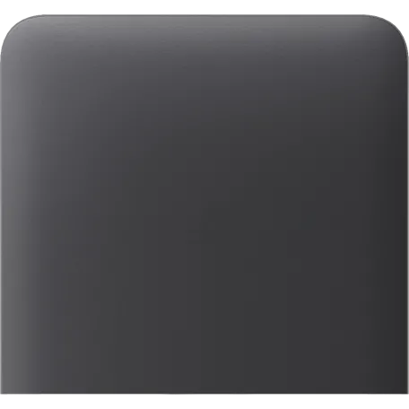 Бічна кнопка для одноклавішного вимикача Ajax SideButton (1-gang) vertical Graphite (83453.143.GP)