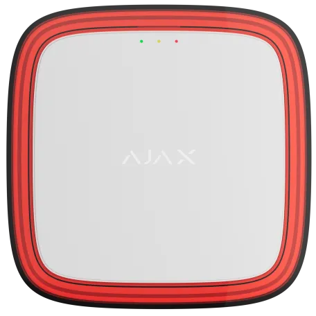 Беспроводной адресный пожарный оповещатель световой Ajax EN54 FireProtect (VAD) Jeweller White (118605.277.WH1)