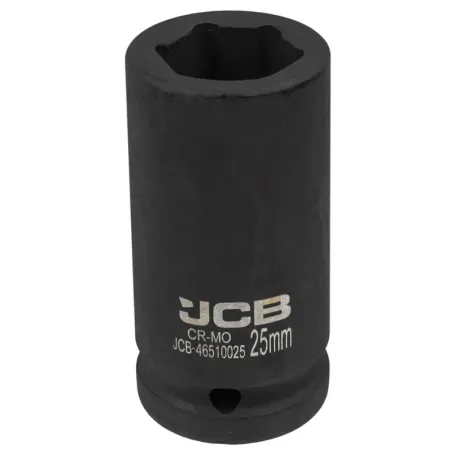 Головка ударна, торцева, глибока. (6-гранна) JCB Tools JCB-46510025, 3/4