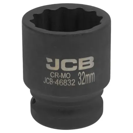 Головка ударна, торцева, (12-гранна) JCB Tools JCB-46832, 3/4