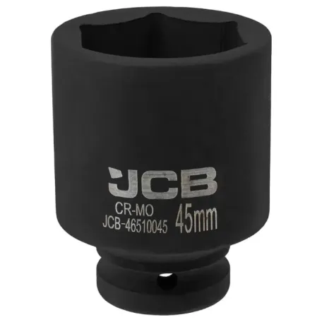 Головка ударна, торцева, глибока. (6-гранна) JCB Tools JCB-46510045, 3/4
