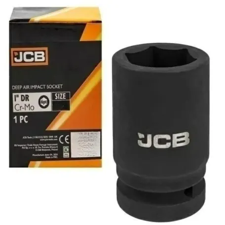 Головка ударна, глибока, (6-гранна) JCB Tools JCB-48510041, 1