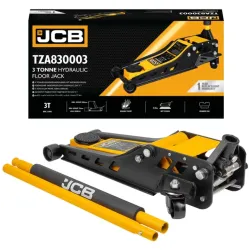 Домкрат підктаний, гідравлічний, 3т. JCB Tools, JCB-TZA830003, (59877)