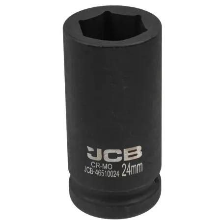 Головка ударна, торцева, глибока. (6-гранна) JCB Tools JCB-46510024, 3/4