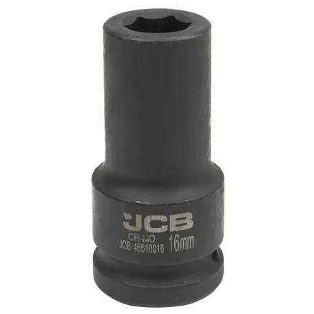 Головка ударна, торцева, глибока. (6-гранна) JCB Tools JCB-46510016, 3/4