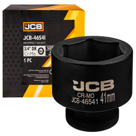 Головка ударна, торцева, (6-гранна) JCB Tools JCB-46541, 3/4