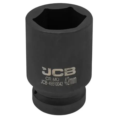 Головка ударна, торцева, глибока. (6-гранна) JCB Tools JCB-48510042, 1