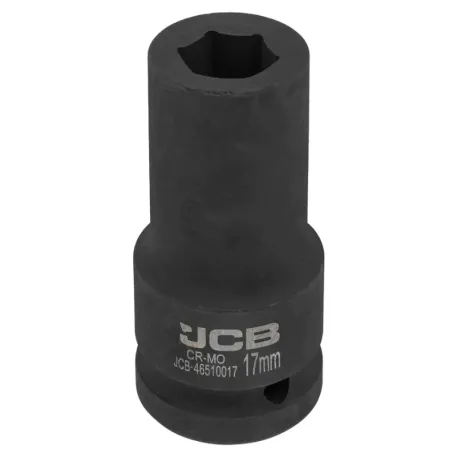 Головка ударна, торцева, глибока. (6-гранна) JCB Tools JCB-46510017, 3/4