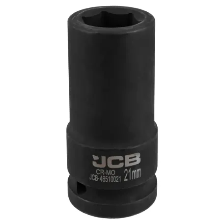 Головка ударна, торцева, глибока. (6-гранна) JCB Tools JCB-46510021, 3/4