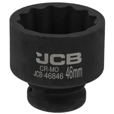 Головка ударна, торцева, (12-гранна) JCB Tools JCB-46846, 3/4