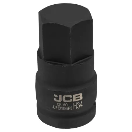 Головка, торцева, (HEX-профіль), JCB Tools JCB-26410034MPB, 3/4