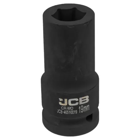 Головка ударна, торцева, глибока. (6-гранна) JCB Tools JCB-46510019, 3/4