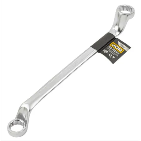 Ключ накидний, відігнутий на 75 градусів, JCB Tools JCB-7591719, 17х19 мм. (60103)