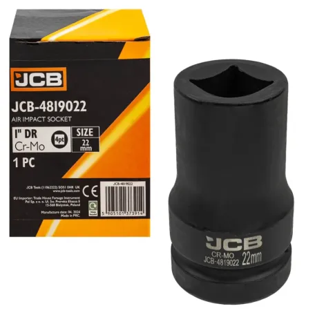 Головка ударна, для футорки, (4-гранна) JCB Tools JCB-4819022, 1